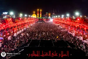 حال و هوای کربلای معلی در شب اربعین حسینی