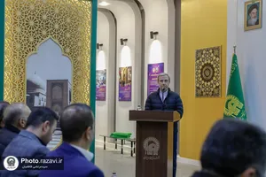 اهدای مدال طلای پاراتنیس روی میز ناصر دهقان&zwnj;پور به موزه حرم مطهر رضوی