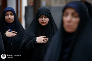 جلسه دفاع از پایان نامه دانشجویان دانشگاه امام رضا علیه&zwnj;السلام در حرم مطهر رضوی
