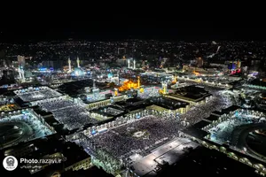 مراسم احیا شب نوزدهم ماه مبارک رمضان در حرم مطهر رضوی-2