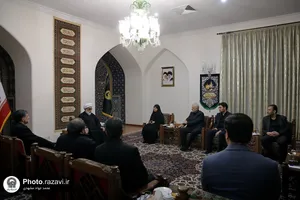 دیدار وزرای امور خارجه و راه و شهرسازی با تولیت آستان قدس رضوی