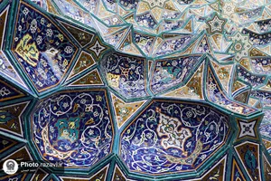 بازسازی و مرمت ایوان ورودی باب الهادی(علیه&zwnj;السلام) حرم مطهر رضوی