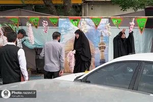 آماده&zwnj;سازی مواکب خیابان امام رضا علیه&zwnj;السلام