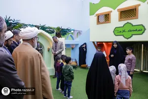 افتتاح رواق خردسال و طرح توسعه رواق کودک