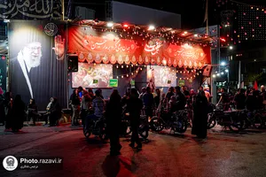 موکب جوانان رضوی در میدان دکتر شریعتی

