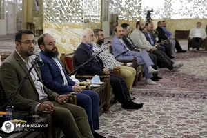 دیدار معاون و مدیران سیمای صدا و سیمای جمهوری اسلامی با تولیت آستان قدس رضوی