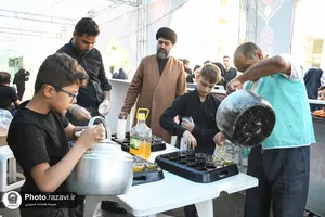 مواکب خدمت رسان به زائران بارگاه منور رضوی-2