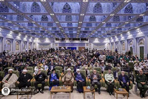 مراسم تکریم مواکب حسینی