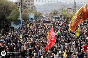 راهپیمایی روز جهانی قدس در مشهد