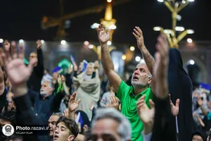 مراسم احیا شب بیست و سوم ماه مبارک رمضان در حرم مطهر رضوی - 1