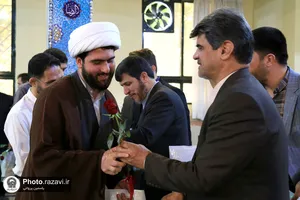 مراسم بزرگداشت هفته معلم در مدارس امام رضا(علیه&zwnj;السلام)