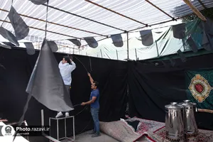 آماده&zwnj;سازی مواکب دهه آخر صفر در مشهد