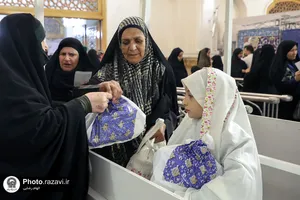 جشن تکلیف روزه اولی&zwnj;ها در حرم مطهر رضوی