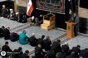 عزاداری حضرت اباعبدالله الحسین(ع) با حضور تولیت آستان قدس رضوی-2