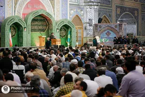 مراسم &laquo;استغاثه&raquo; در حرم مطهر رضوی