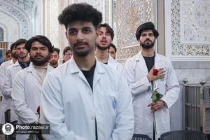 آیین روپوش سفید و سوگند پزشکی دانش&zwnj;آموختگان دانشگاه علوم پزشکی شیراز