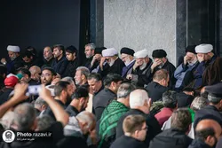 طنین یاد رهبر شهید انقلاب در صحن و سرای رضوی
