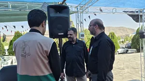 بازدید میرزاده از موکب اراک
