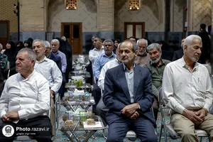 دیدار جمعی از آزادگان هشت سال دفاع مقدس با تولیت آستان قدس رضوی 