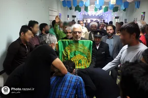 حضور خدام حرم مطهر رضوی در ندامتگاه مرکزی سمنان