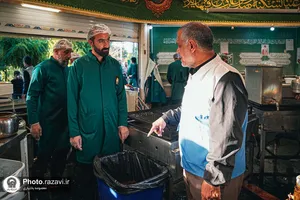 بازدید کارشناسان بهداشت حرم مطهر رضوی از چایخانه&zwnj;ها