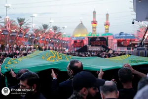عزاداری کاروان سفیران امام رئوف علیه&zwnj;السلام در بین&zwnj;الحرمین