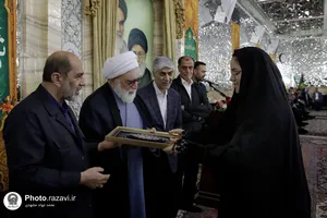 دیدار جمعی از ورزشکاران با تولیت آستان قدس رضوی