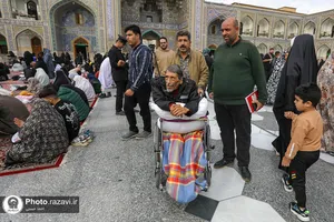 توفیق زیارت جانباز ضایعه نخاعی
