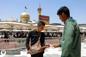 حال و هوای حرم مطهر رضوی در دهه اول محرم
