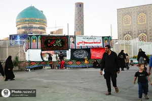 مواکب خدمت رسان به زائران بارگاه منور رضوی-2