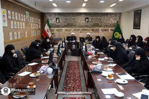 هم&zwnj;اندیشی عفاف و حجاب در حرم مطهر رضوی