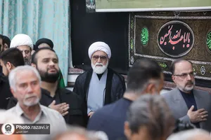 حضور تولیت آستان قدس رضوی در مراسم عزاداری افغانستانی&zwnj;های مقیم مشهد