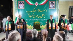 حضور کاروان «زیر سایه خورشید» در اجتماع «شب‌های اقتدار» سرخه/فیلم