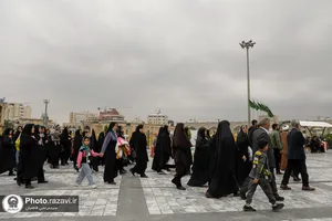 پذیرایی از مجاوران بارگاه منور رضوی در طرح دارالکرامه