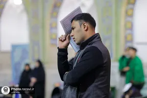 مراسم احیا شب بیست و یکم ماه مبارک رمضان در حرم مطهر رضوی-2