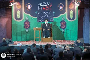 عزاداری هیئات مذهبی سراسر کشور در حرم مطهر رضوی