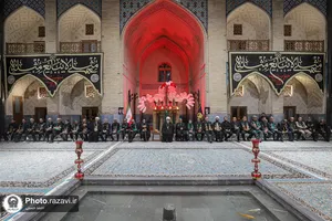 همایش پیرغلامان اهل بیت علیهم&zwnj;السلام در حرم مطهر رضوی