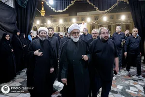 بازدید تولیت آستان قدس رضوی از موکب بنیاد رضوی