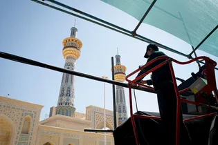 آماده سازی موکب فرهنگی «ایران امام رضا علیه‌السلام»