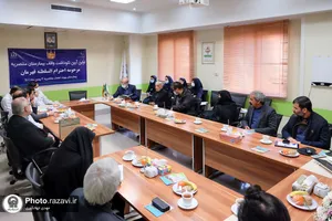 آیین تجلیل از خانواده واقف بیمارستان منتصریه