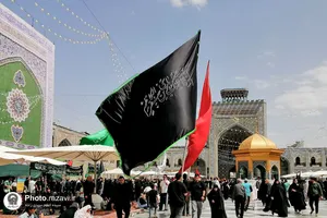 عزاداری روز شهادت جوادالائمه علیه&zwnj;السلام در حرم مطهر رضوی