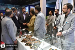 حضور موسسه آفرینشهای هنری آستان قدس رضوی در چهارمین نمایشگاه کسب و کار مشهد