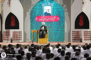 عزاداری هیأت مذهبی استان کرمان در حسینیه حرم