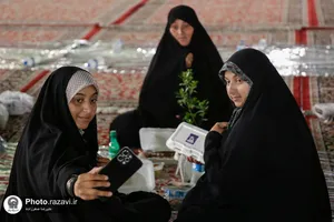 طرح&laquo;پای سفره امام&raquo; در حرم مطهر رضوی