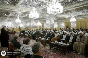دیدار فرماندهان نواحی و حوز&zwnj;ه&zwnj;های بسیج با تولیت آستان قدس رضوی