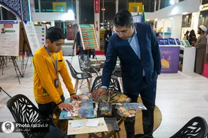 حضور آستان قدس رضوی در بیست و پنجمین نمایشگاه هفته پژوهش و فناوری-2
