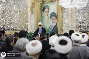 نکوداشت مقام معلم در حرم مطهر رضوی