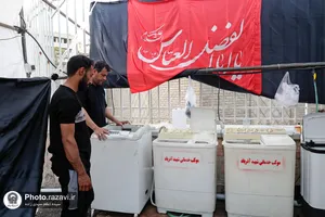 مواکب خدمت رسان به زائران بارگاه منور رضوی-2