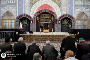 مراسم عزاداری ظهر شهادت حضرت زهرا سلام الله علیها