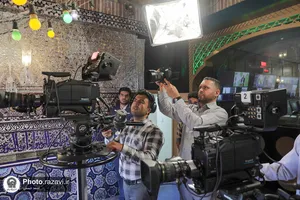 حضور قائم مقام تولیت آستان قدس رضوی در برنامه تلویزیونی مخاطب خاص
